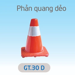 Cọc giao thông phản quang nhỏ cao 30cm GT30D