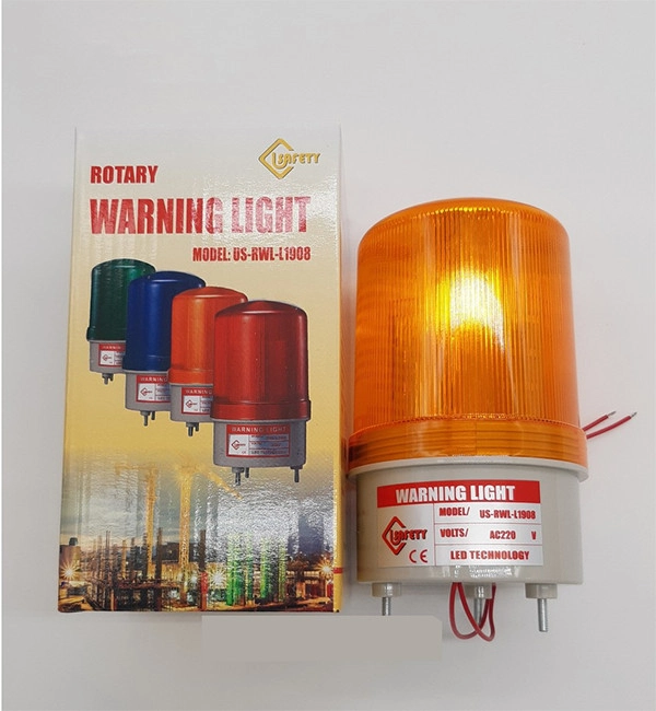 Đèn quay điện – vàng – 12v usafety