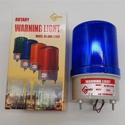 Đèn quay điện – xanh – 12v usafety