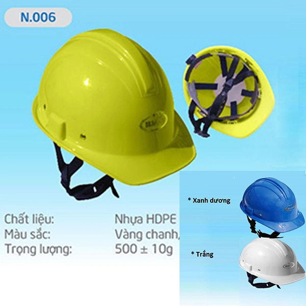 Nón bảo hộ lao động N006