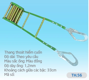 Thang thoát hiểm cuốn TH56